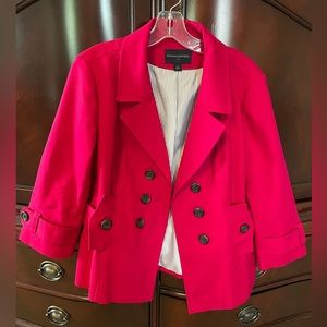 Fuchsia Banana Republic jacket - size 8